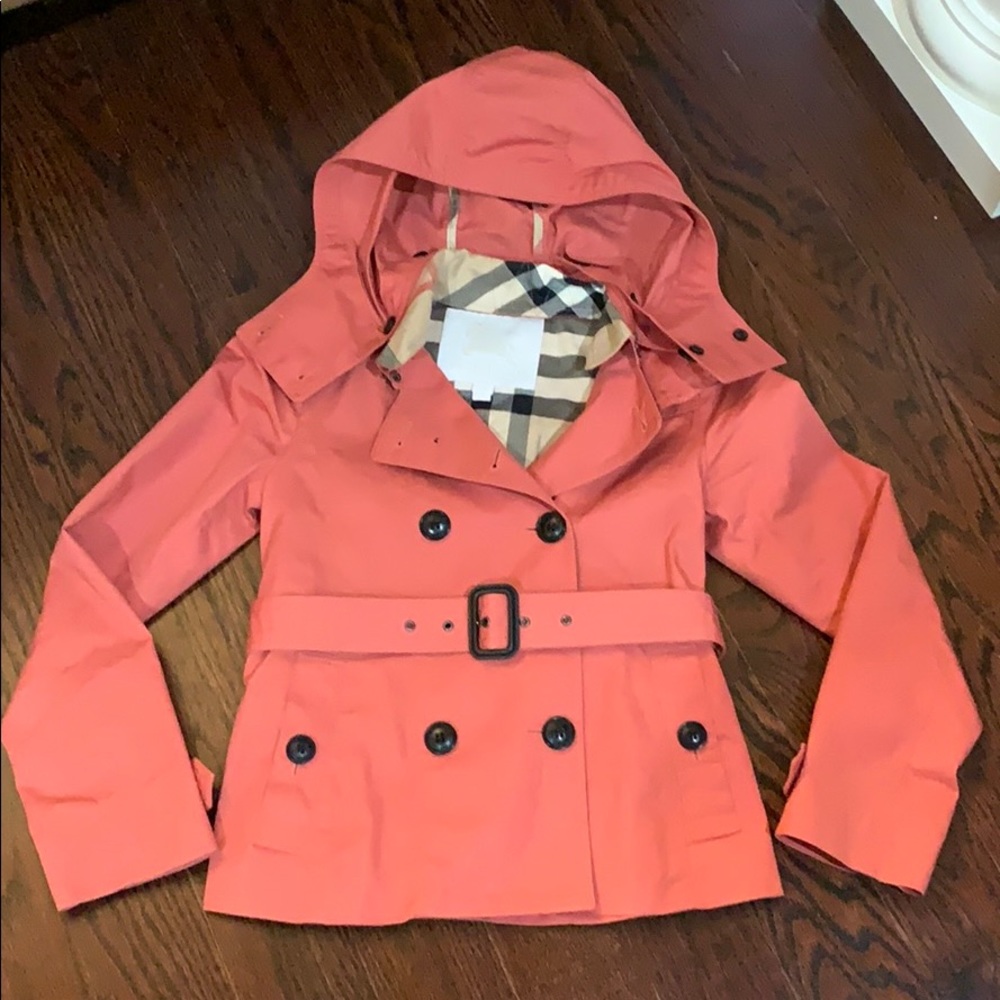 Burberry jacket size 10Y